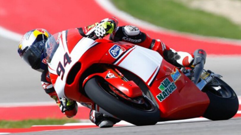 GP Austin: Folger nel warm up