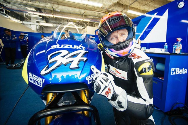 Schwantz sulla Suzuki: “Che divertimento”