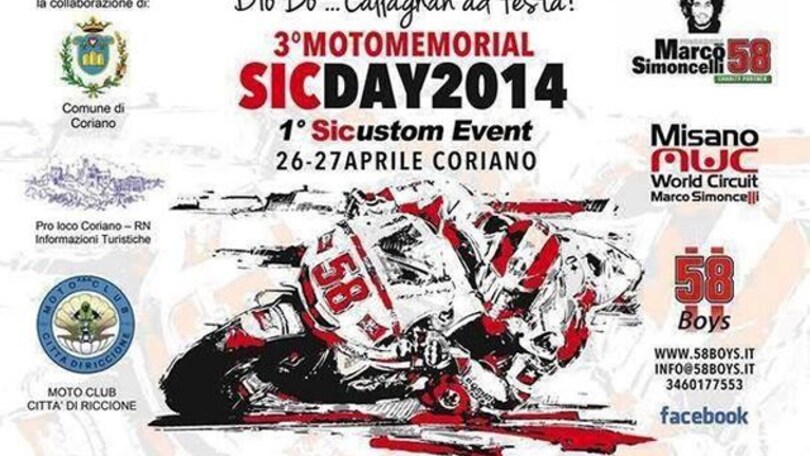 Il Motomemorial SicDay a Coriano