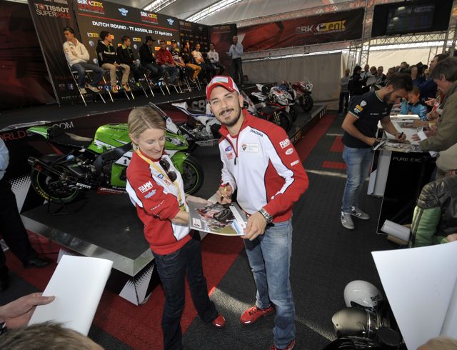 SBK Assen, Giugliano: "Devo essere meno aggressivo"