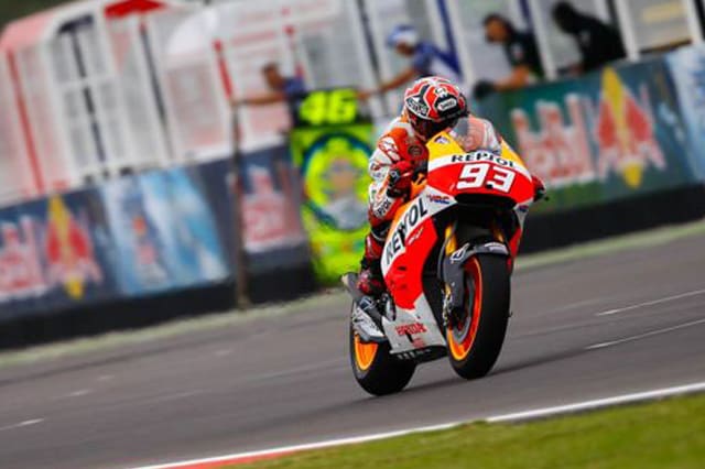 Marquez: tre pole su tre