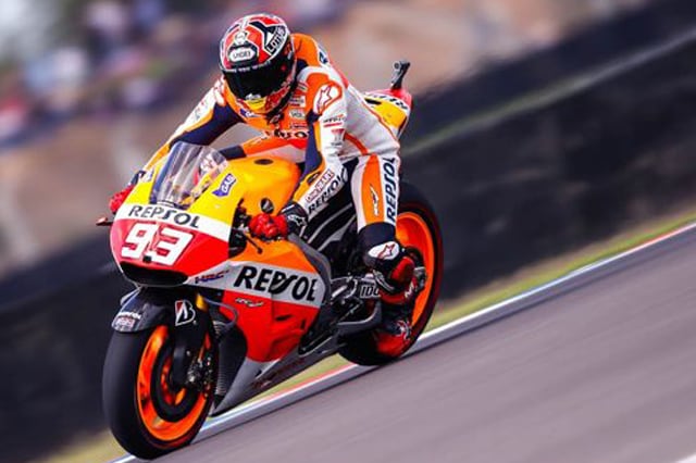 Marquez anche nel warm up