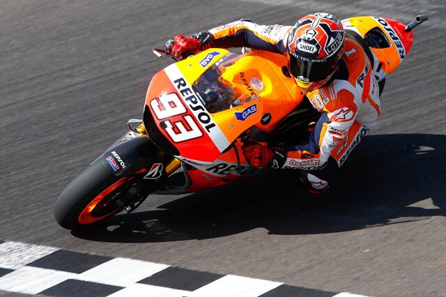GP Spagna: Marquez è davanti