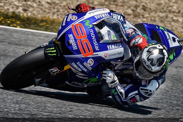 GP Spagna: Lorenzo nel warm up