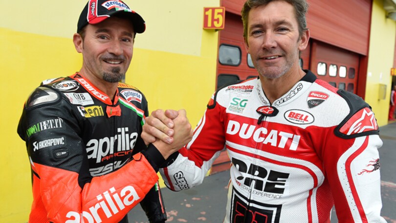Bayliss e Biaggi al Mugello
