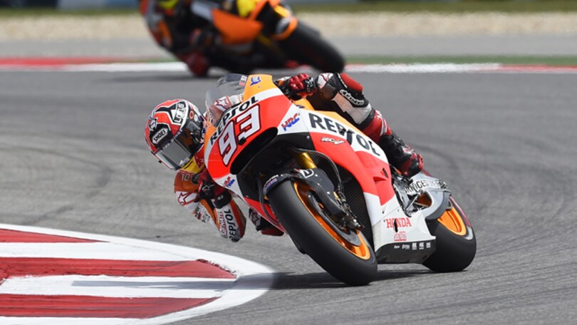 Un giro di pista con Marquez