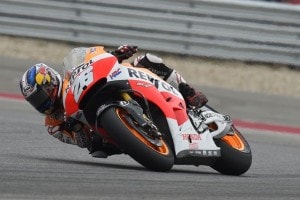 Marquez in pista