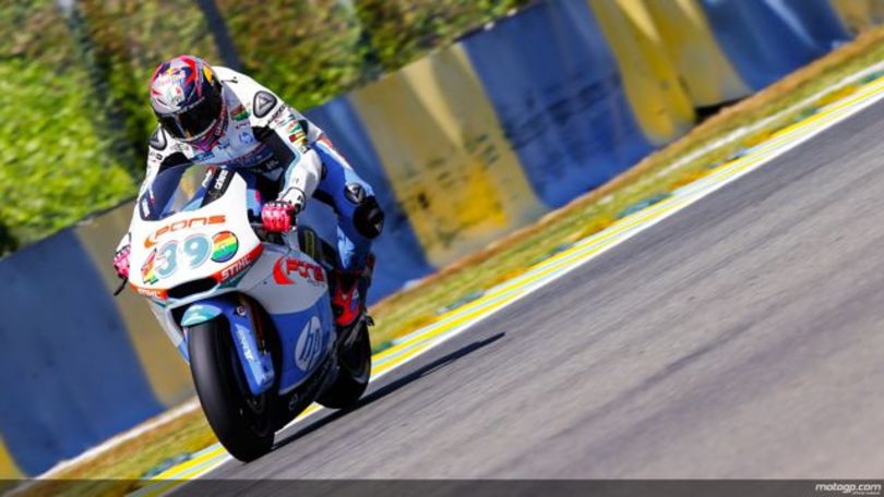 Le Mans, Moto2: Salom nelle libere 2