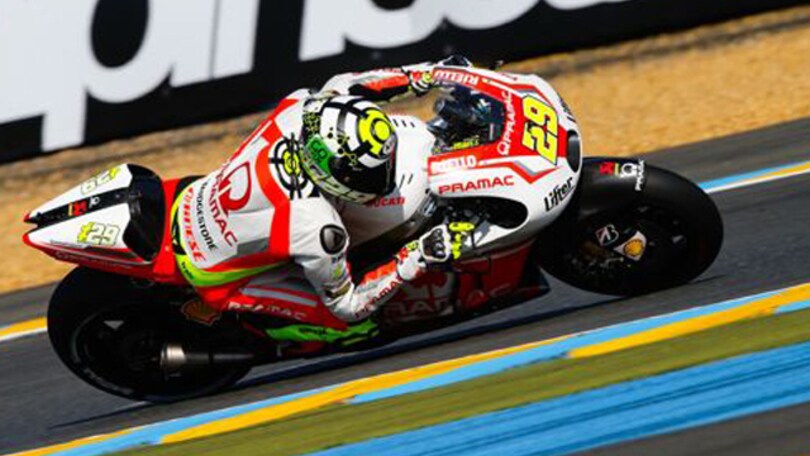 Le Mans, warm up: Iannone dietro Marquez