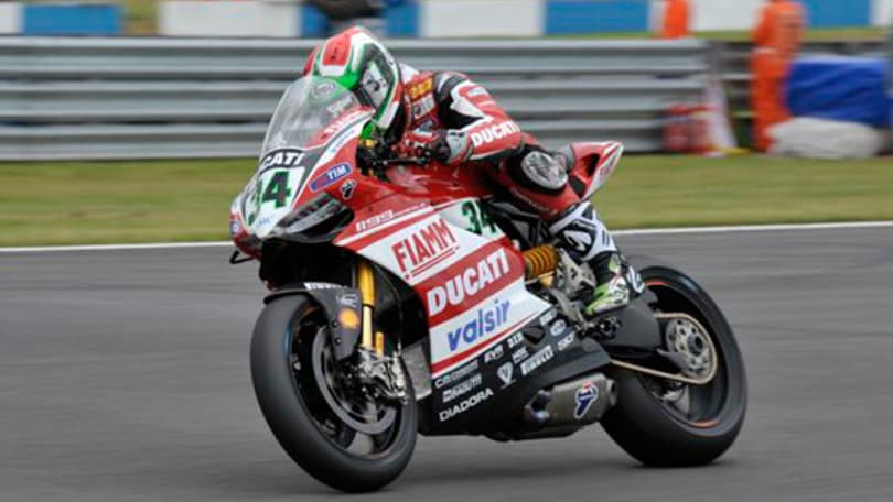 SBK Donington: Giugliano nelle libere 2