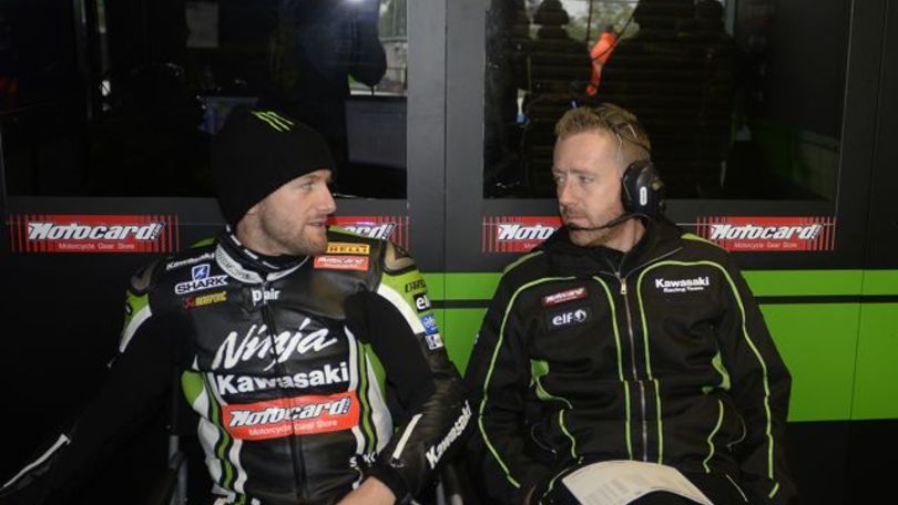 SBK Donington: Sykes nel warm up bagnato