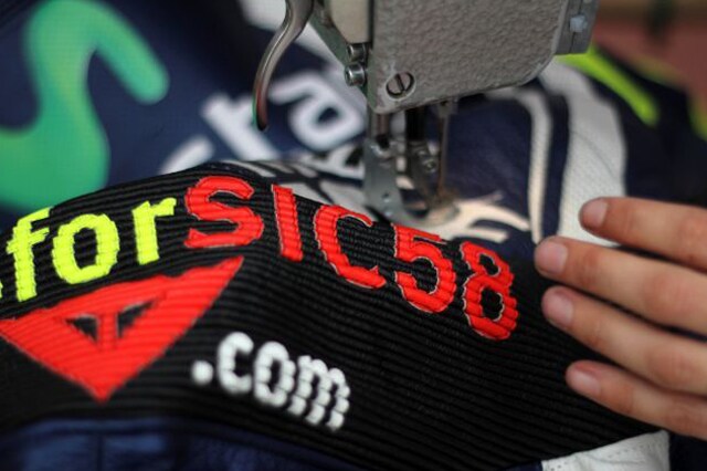 Rossi: un giro di pista del Mugello per ricordare Simoncelli