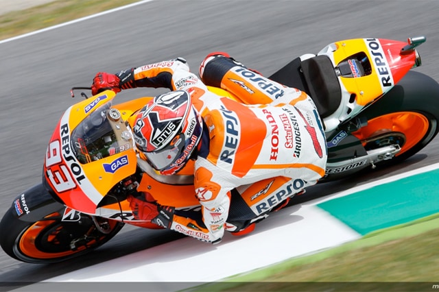 Mugello: Marquez anche nel warm up