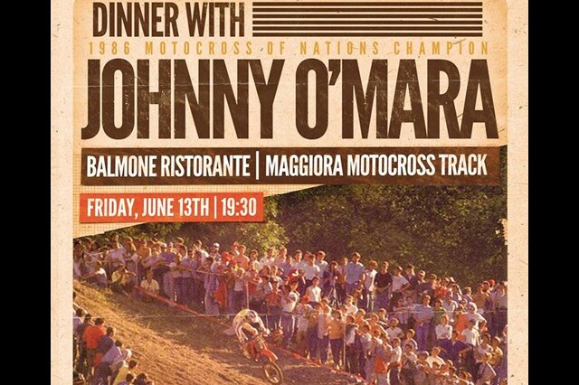 A cena con Johnny O’Mara  