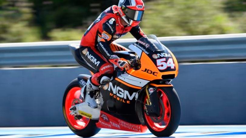 Moto2 Catalunya, Rabat davanti nelle libere 1, Pasini quarto