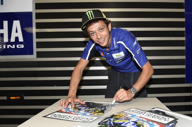 MotoGP a Misano: Rossi testimonial