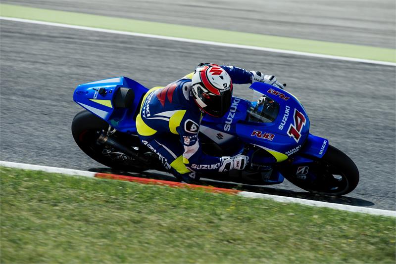 MotoGP: i test Suzuki a Barcellona
