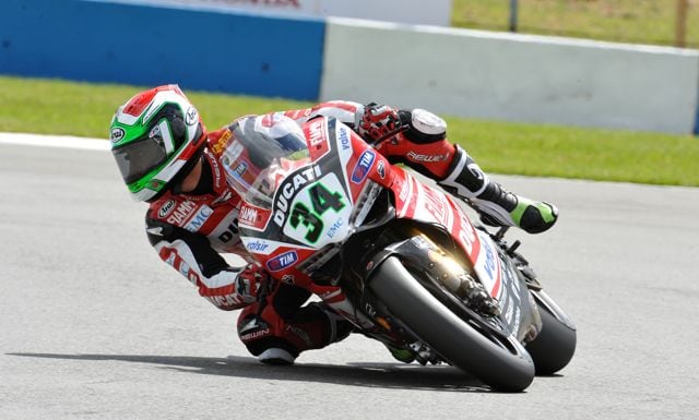 SBK Misano: Giugliano al comando