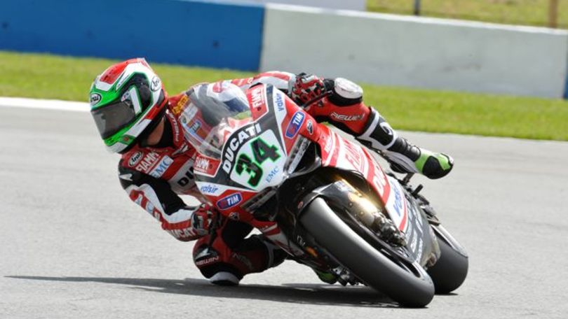 SBK Misano: Giugliano al comando