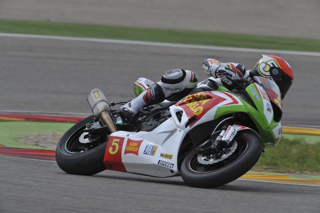 Misano, Faccani davanti nelle libere 1 della Stock 600