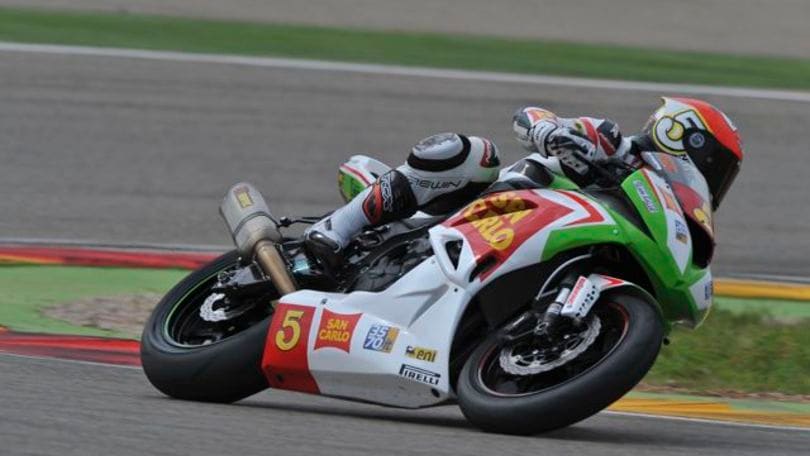 Misano, Faccani davanti nelle libere 1 della Stock 600