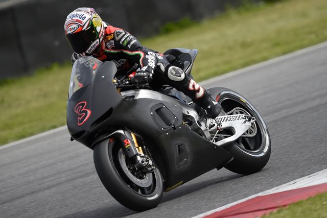 Biaggi torna sull'Aprilia