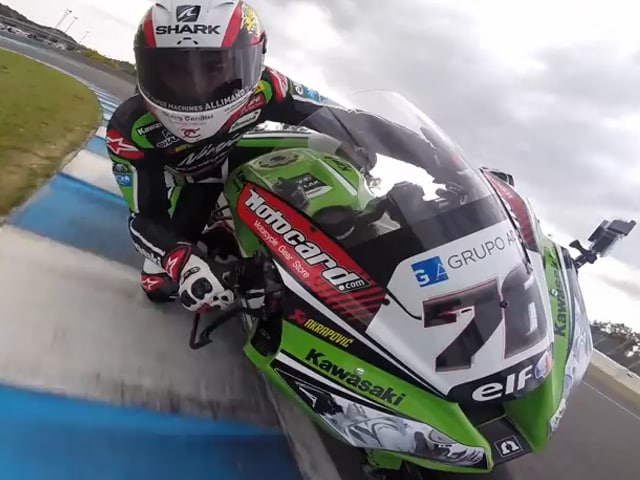 Un giro di pista con Loris Baz
