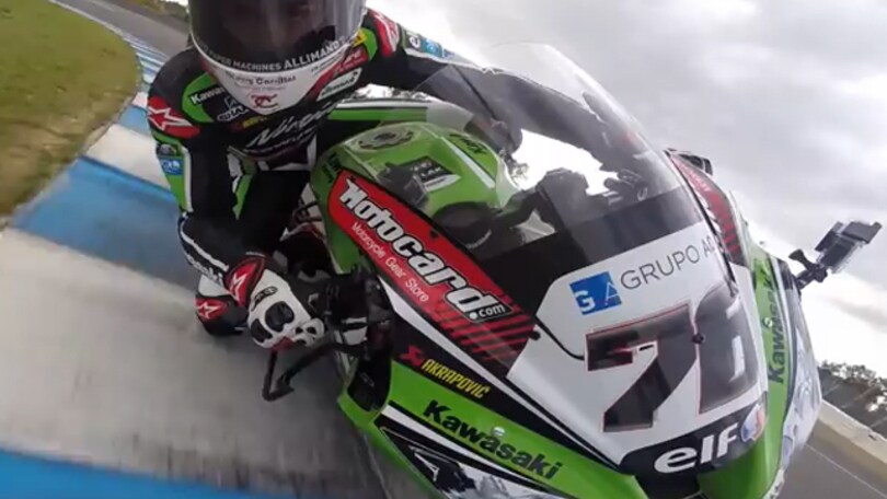 Un giro di pista con Loris Baz