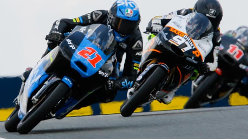 GP di Germania, Moto3: Bagnaia non corre