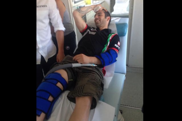 Melandri "vola" ai test SBK