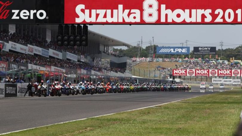 Zanetti alla 8 Ore con i big Rea, Haslam e van der Mark