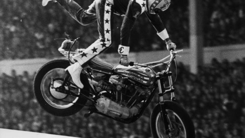 Evel Knievel, l’uomo volante