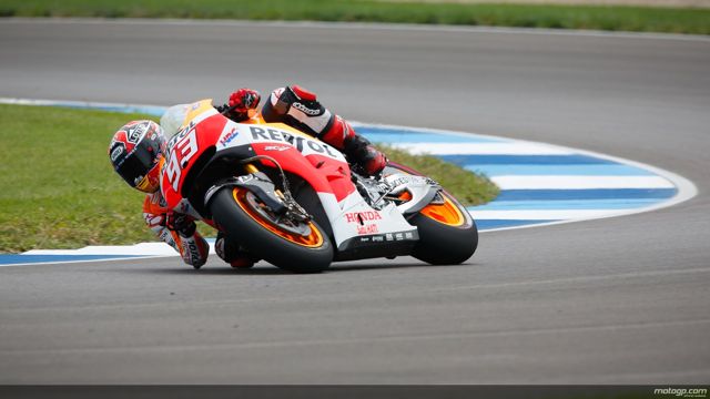 MotoGP Indy, Marquez in pole