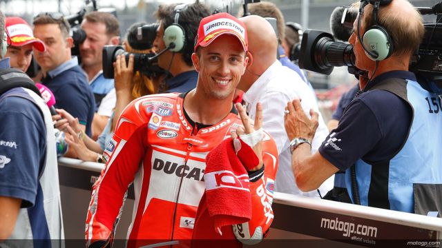 Dovizioso: “Rossi si è buttato dove non c’era spazio...”