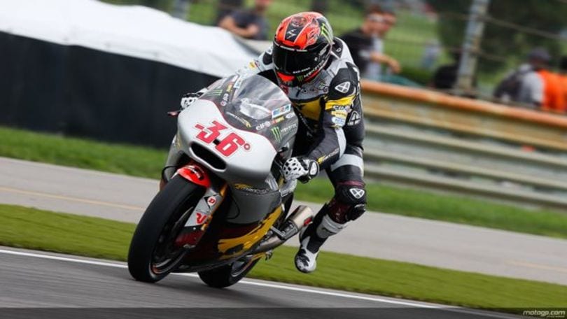Moto2 Indy, Kallio vince una gara divisa in due