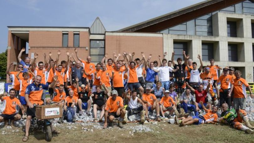 Enduro: a Gorle (BG), big in campo per beneficenza