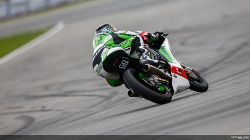 Moto3 Brno, Bastianini secondo dietro Masbou