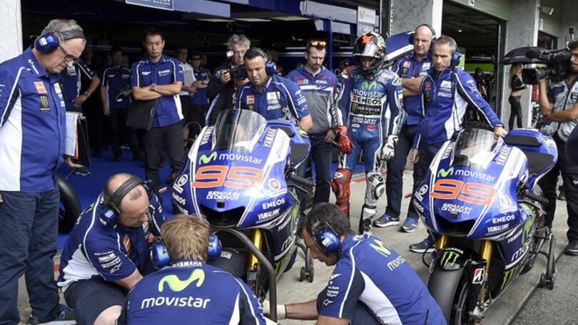 Studiare le moto da corsa