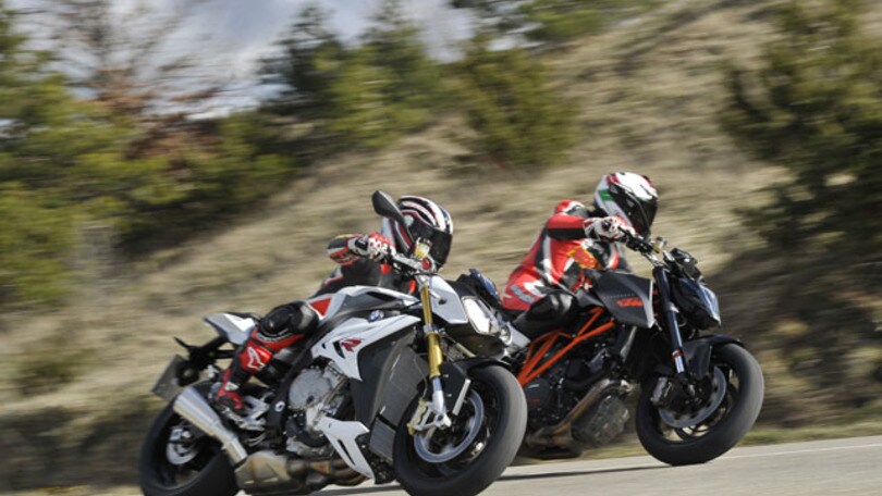 Comparativa: BMW S 1000 R contro KTM Super Duke R