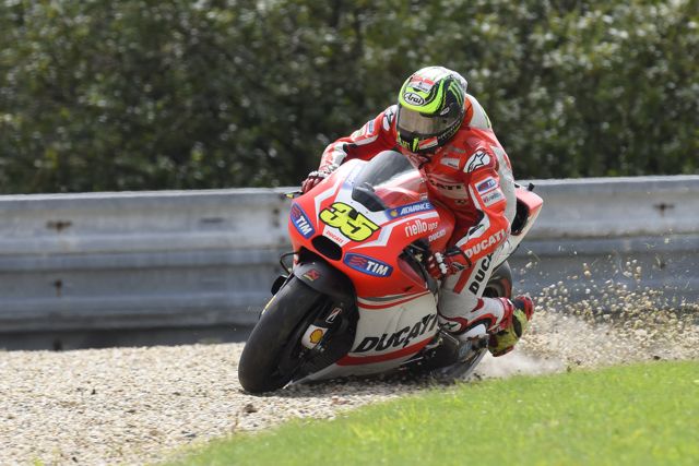 MotoGP Silverstone. Crutchlow. La spalla è OK
