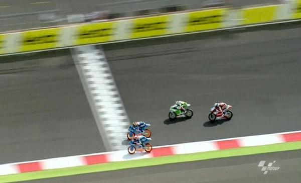 Moto3 Silverstone, Rins vince, Bastianini terzo