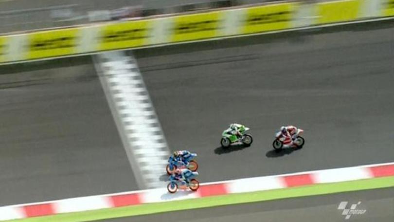 Moto3 Silverstone, Rins vince, Bastianini terzo