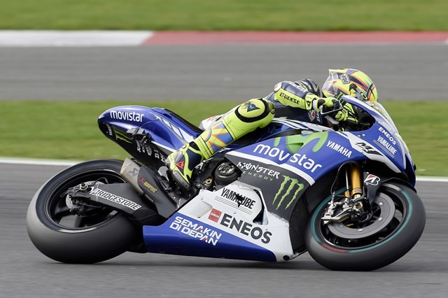 Rossi, primo podio a Silverstone