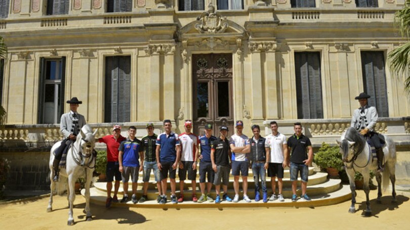 SBK Jerez: i piloti sono a cavallo!
