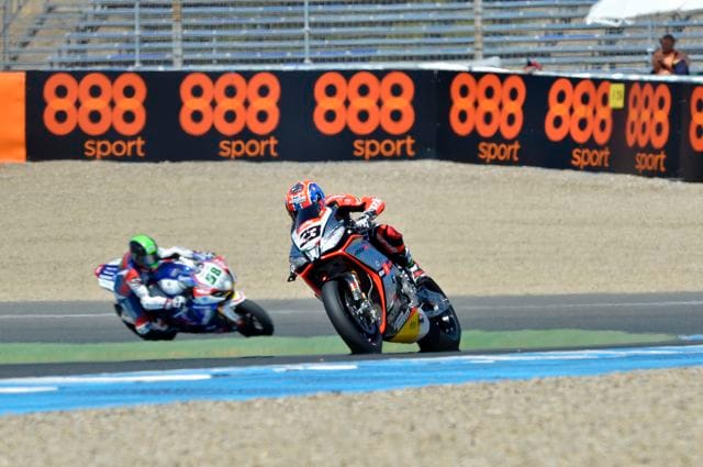 SBK Jerez: in FP4 Melandri davanti a tutti