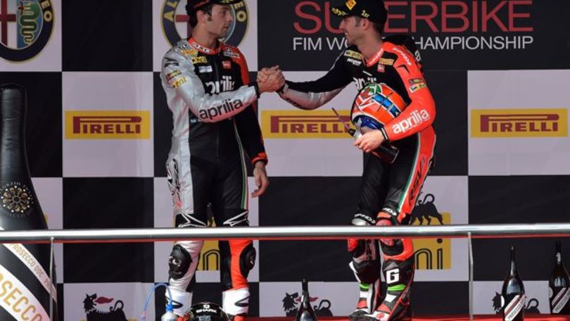 SBK: Melandri “Gioco di squadra? Io voglio vincere”