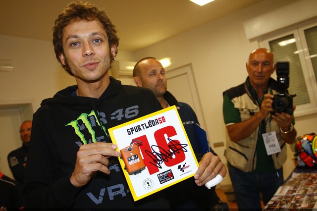Spurtleda 58 a Valentino Rossi