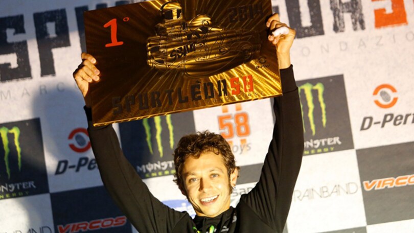 Spurtleda 58 a Valentino Rossi