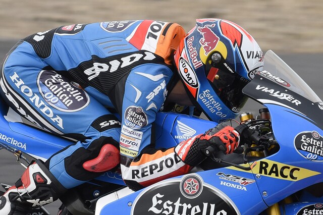 Moto3 Misano, Rins nella FP1 bagnata