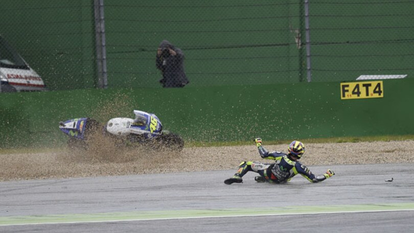 MotoGP Misano: Rossi, che volo in FP1!